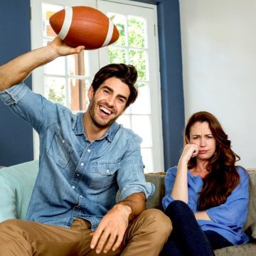 Does Dating Someone Who Doesn’t Share Your Love for Game Day Warrant a Breakup?